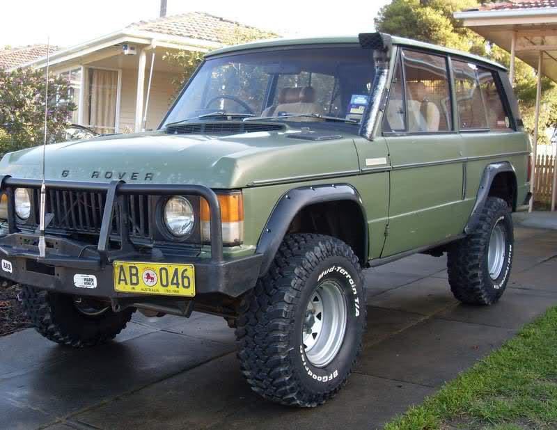 range rover classic fender flares