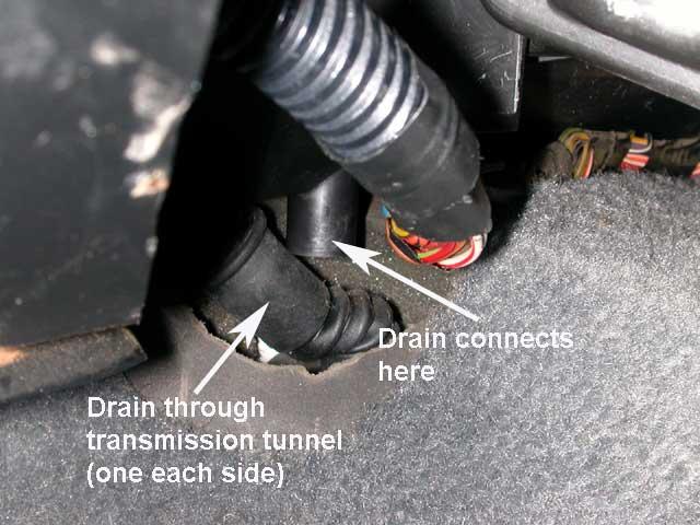 AC drain location | Land Rover and Range Rover Forum