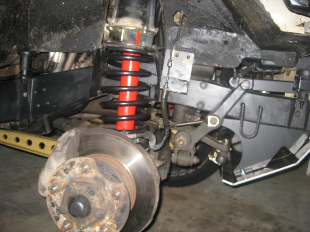 Long travel suspension kit from Les Richmond