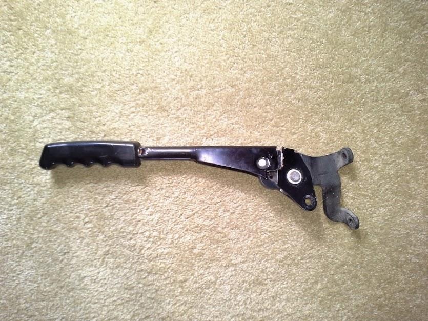 broken brake lever bicycle