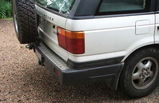 Range rover p38 shop rear bumper