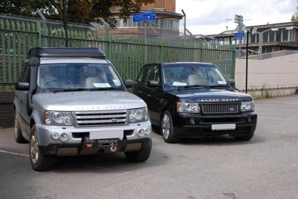 Range rover clearance sport winch bumper