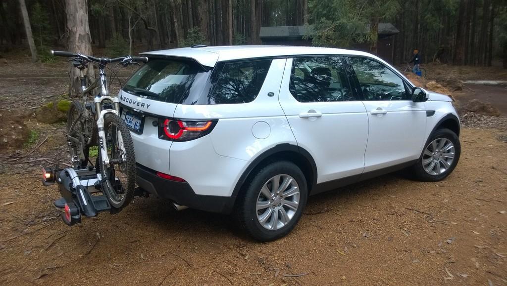 Bike rack for land rover discovery sport top
