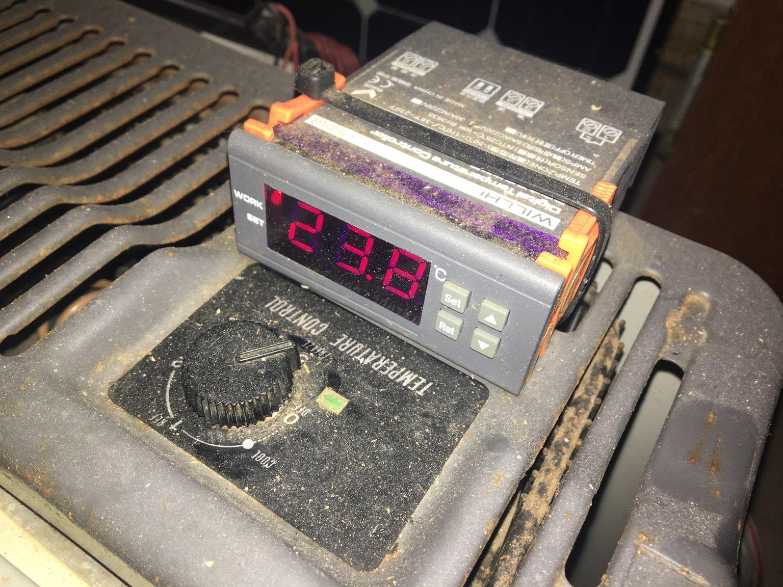 Converting old school Engel Fridge to thermostat controlled