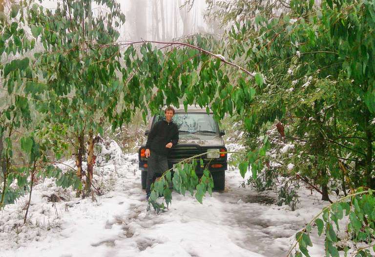 First little trip near Lake Mountain