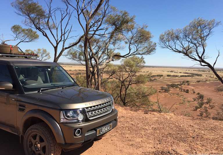 Escarpment outlook in Bladensburg National Park