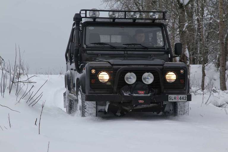 Lara the TombRaider in snow
