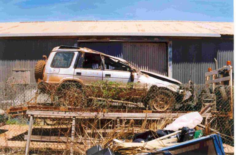 My 97 Disco Tdi after rollover