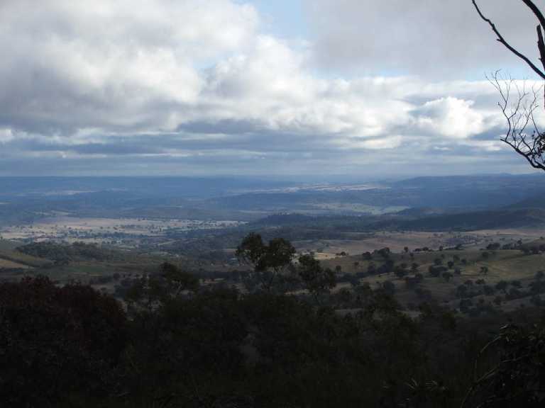 Looking towards Bathurst