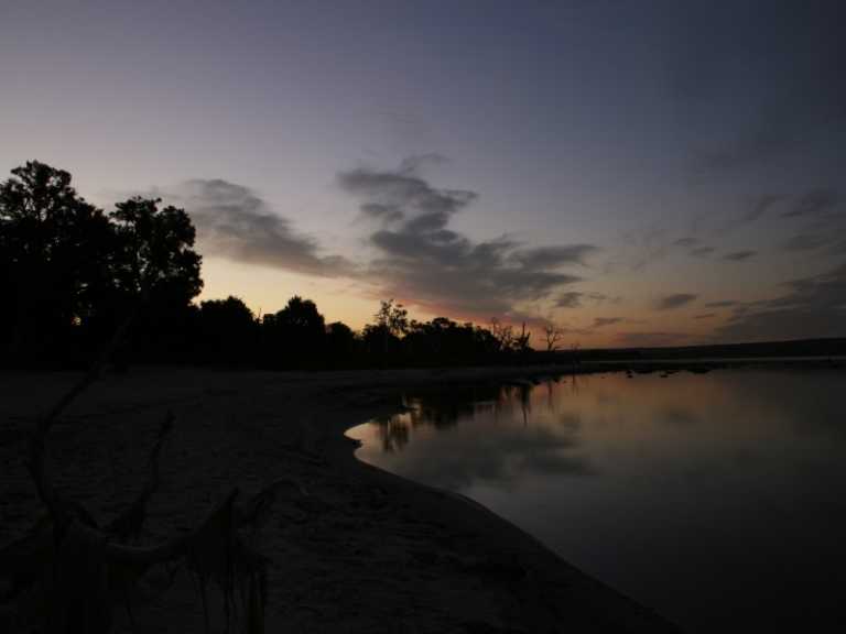 Sunset on Pallinup River
