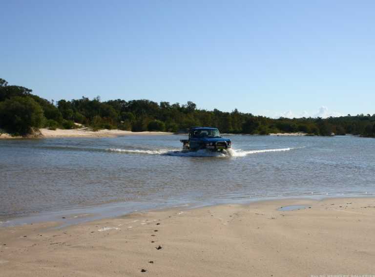 Paul crossing lagoon