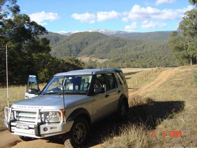 Kosciusko Range from Tom Groggin Track