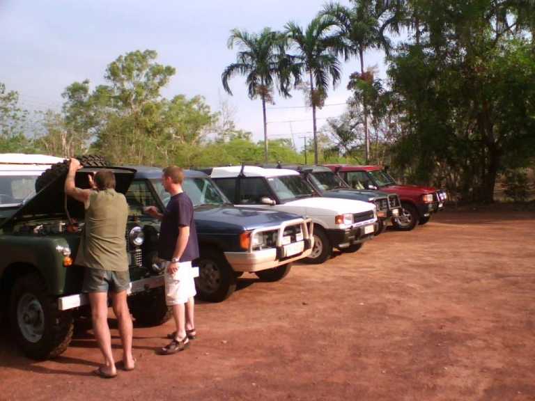 Armin and Olmate at Humpty Doo