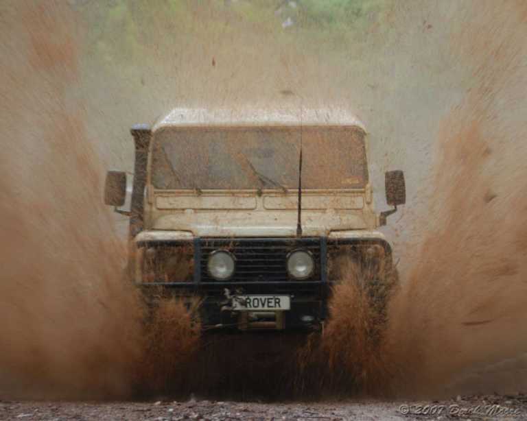 Defender at NT Car Wash