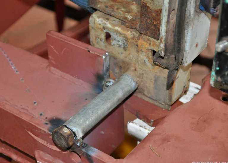 Firewall mock up with tyres