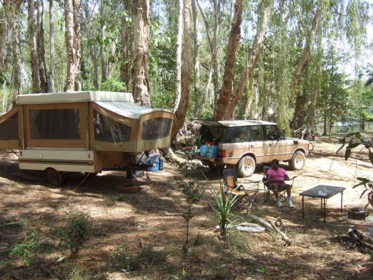 Douglas Daly Camping Trip 01~Camp profile east